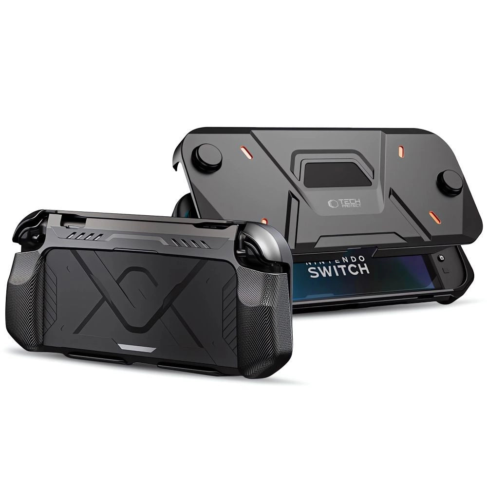 Tech-Protect Carbonox Case til Nintendo Switch 2 - sort