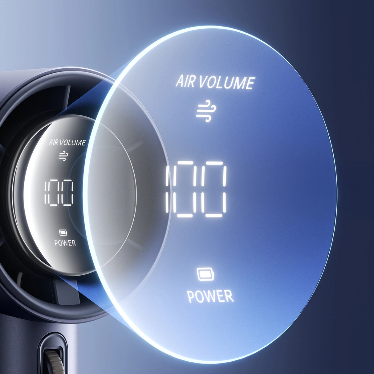 Jisulife Handheld Fan Pro1 FA53 (ABS) Mini Blower Portable USB Fan - Blå