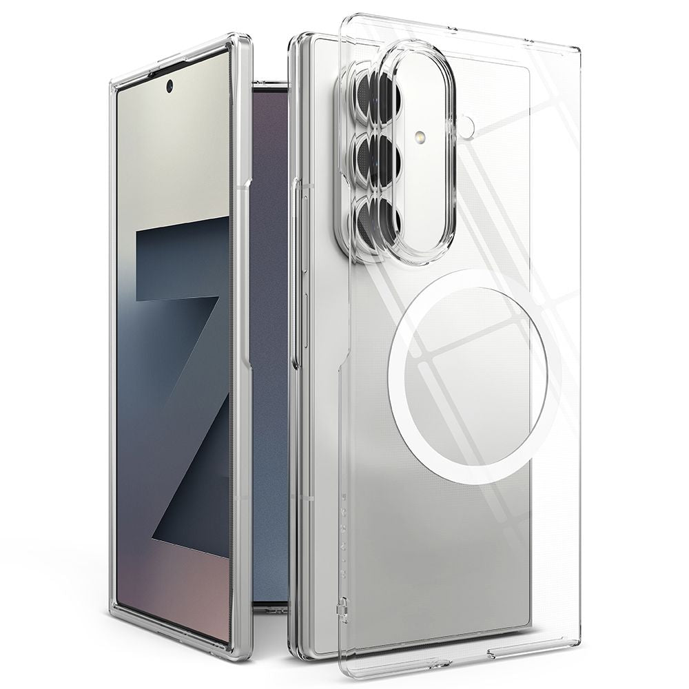 Ringke Slim Magnetic MagSafe Case til Samsung Galaxy Z Fold 7 - Gennemsigtig