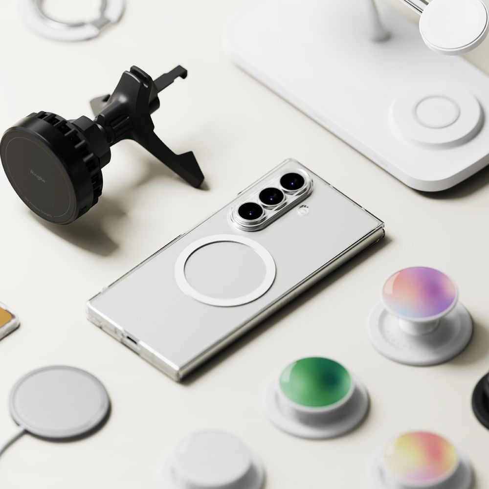 Ringke Slim Magnetic MagSafe Case til Samsung Galaxy Z Fold 7 - Gennemsigtig