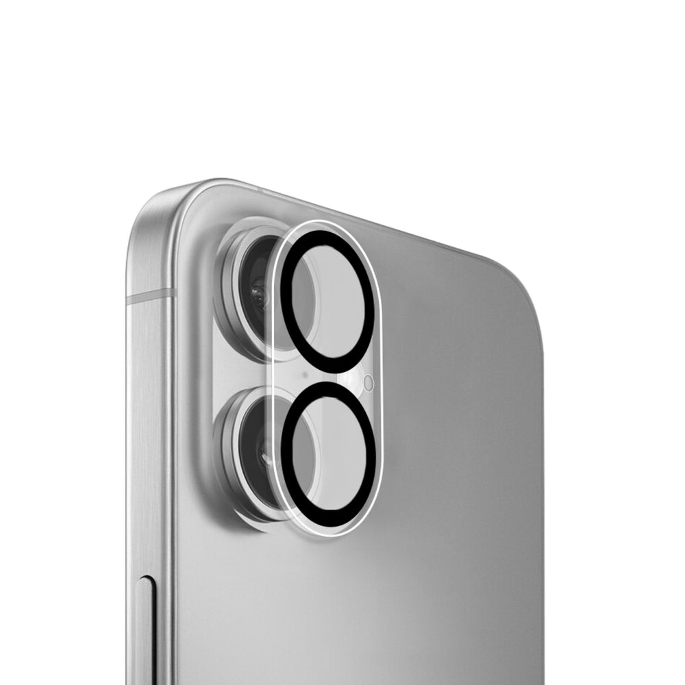 Puro Camera Standard hærdet glas til iPhone 17 / iPhone 16 til Camera Island og linser