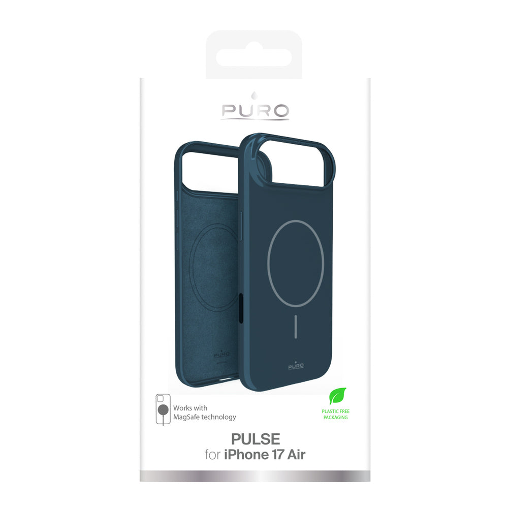 Puro Pulse Protective Case for iPhone 17 Air Polycarbonate - Turquoise