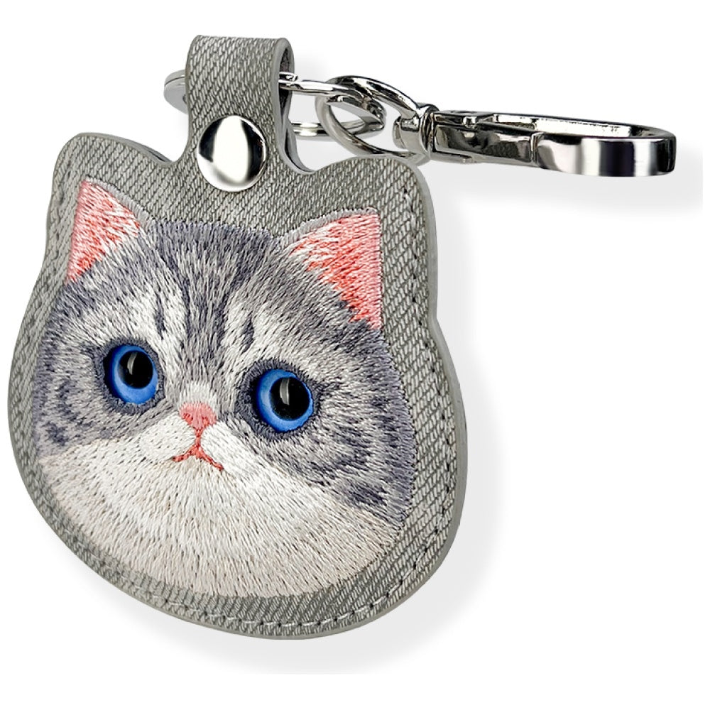 Nimmy New Big Eyed Pet 2.0 Cat Tracker Case - Grå