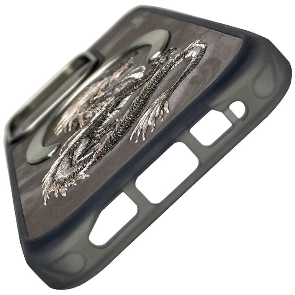 Nimmy Dragon MagSafe Case til iPhone 16 Pro Max - Grå