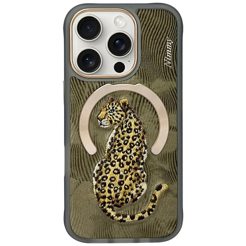 Nimmy Magnetic Fantasy Animal MagSafe Case til iPhone 16 Pro - Guld