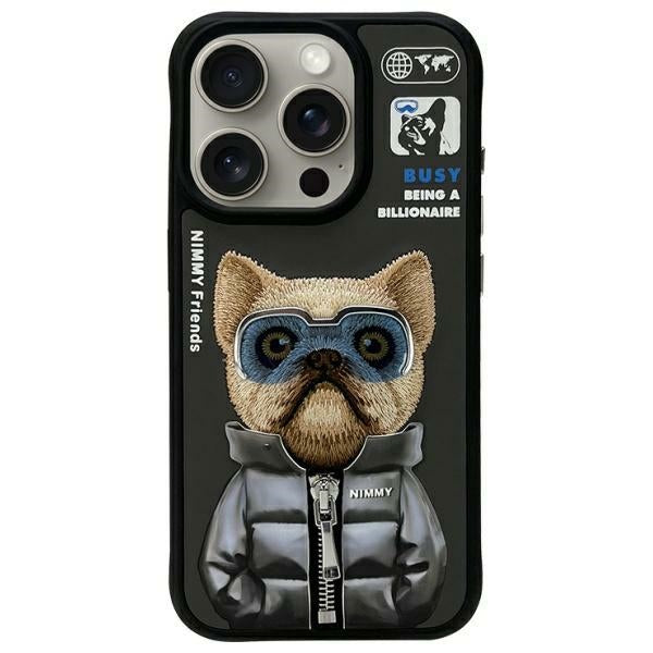 Nimmy Cool&Cute 2.0 Case til iPhone 15 Pro - sort