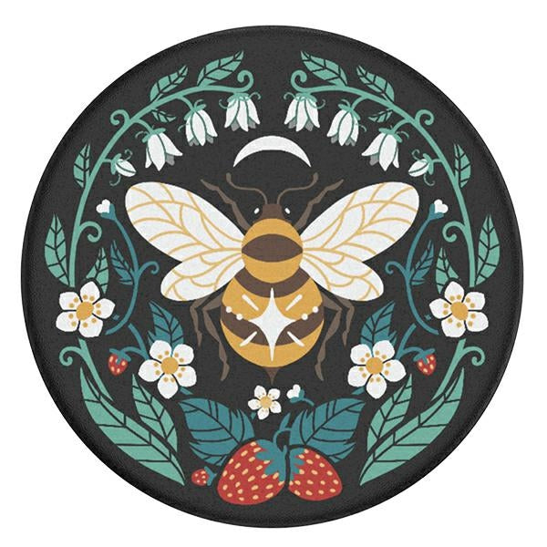 Popsockets 2 Bee Boho Phone Holder and Stand - Black