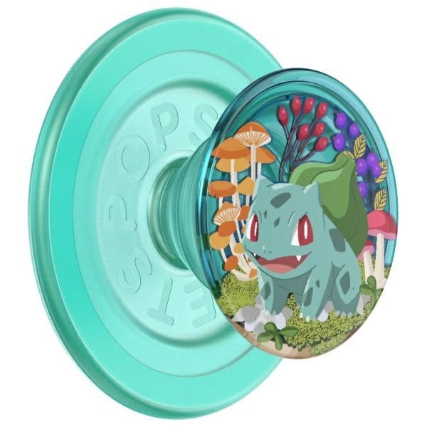 Popsockets 2 Bulbasaur Grip og Telefon Stand med MagSafe