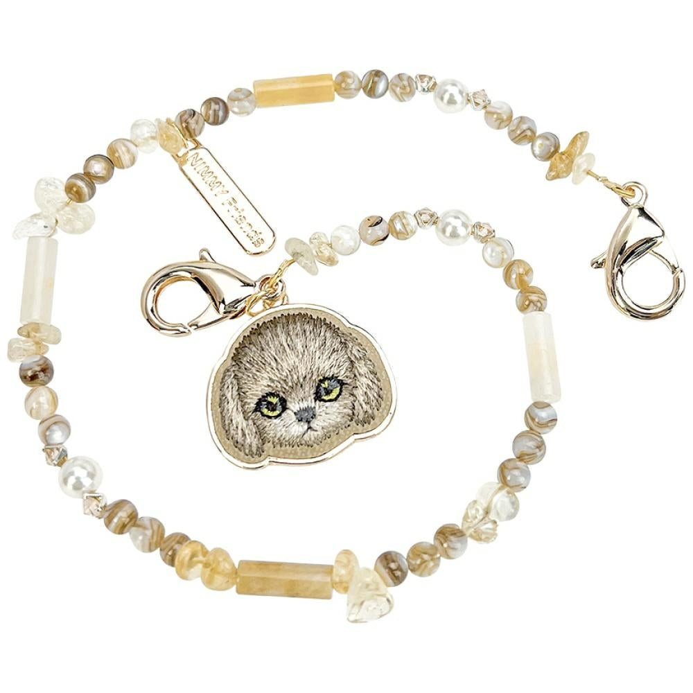 Nimmy Magnetisk Håndbinde Taske Charm - Brunt