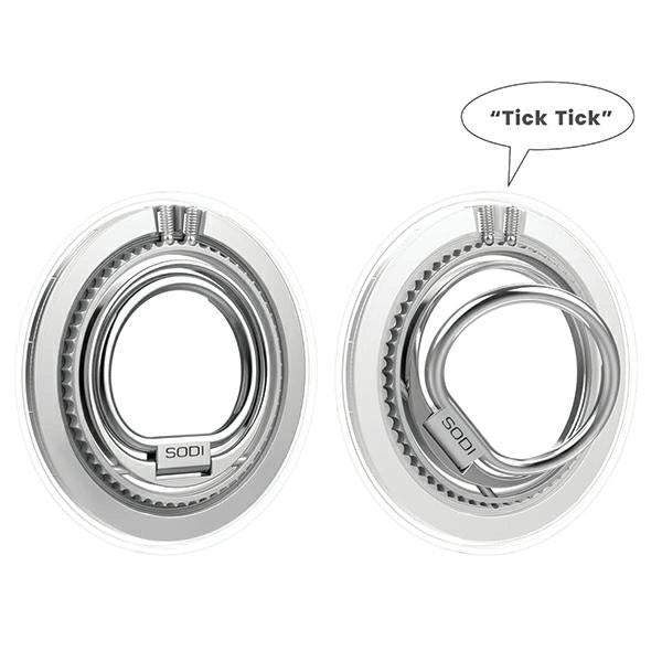 Ring SODI StandBM-350 dobbeltsidet magnetisk med MagSafe - hvid
