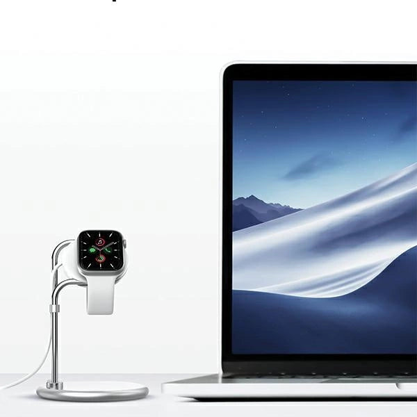 SODI SAW-300 Apple Watch Stand - Sølv