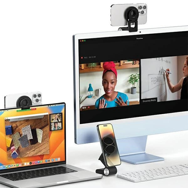 SODI BM-330 3-i-1-induktionsmultifunktionsholder til iMac - sort