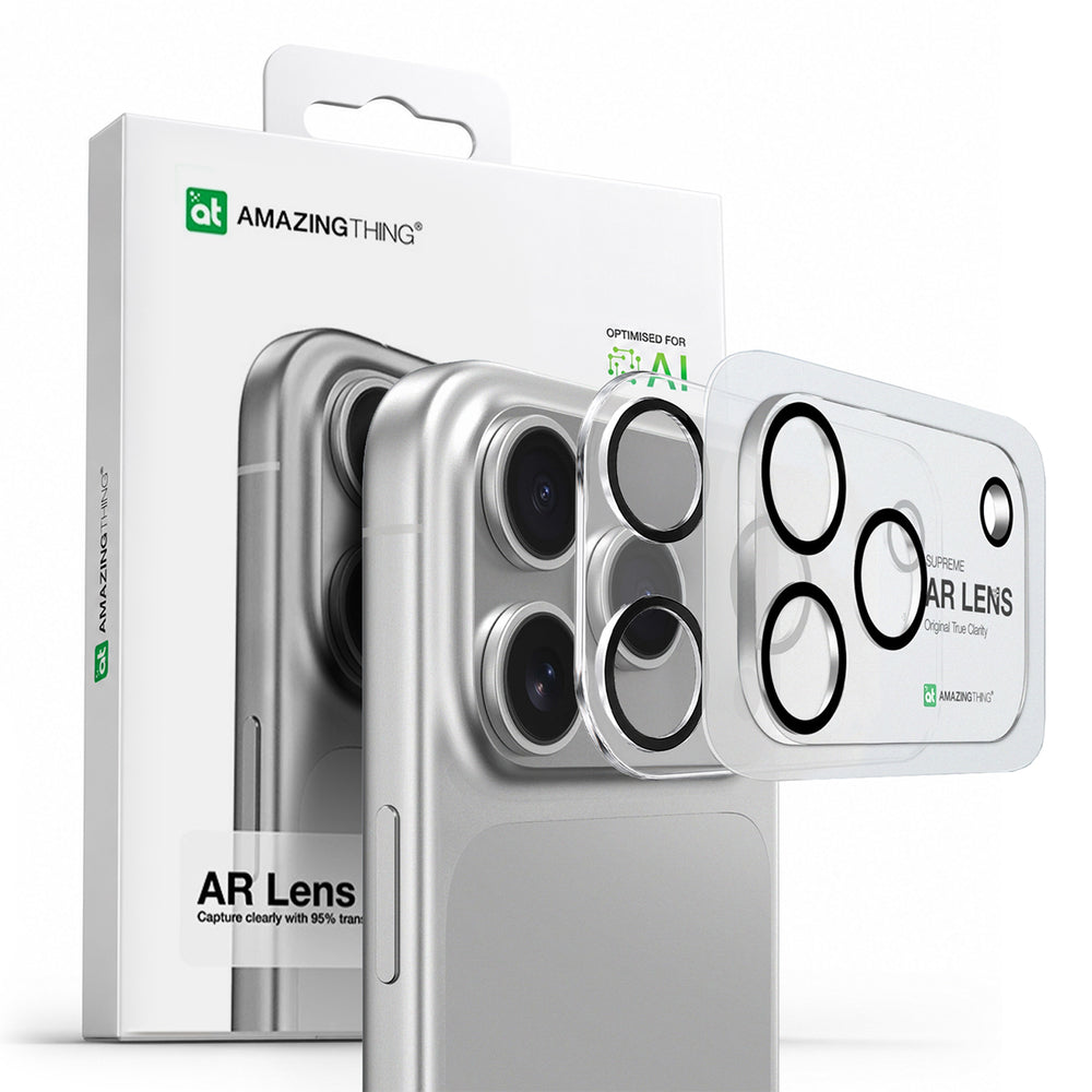 AmazingThing Full Lens Glass til iPhone 17 Pro