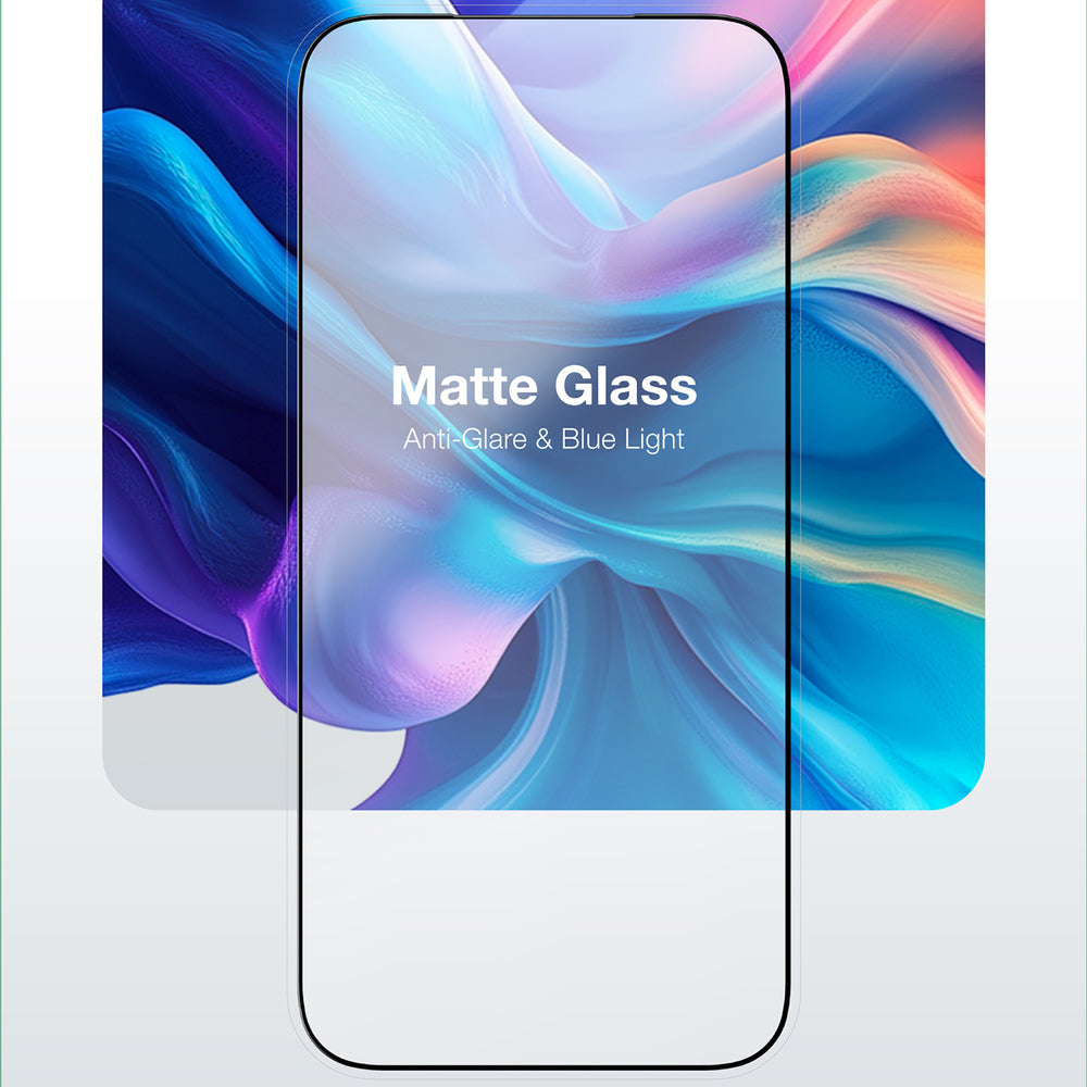 AmazingThing Radix Matte tempereret glas til iPhone 17 Pro