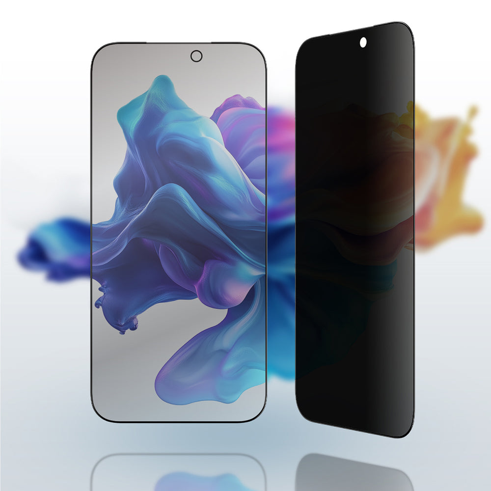 AmazingThing Radix Privacy temperet glas til iPhone 17 Pro