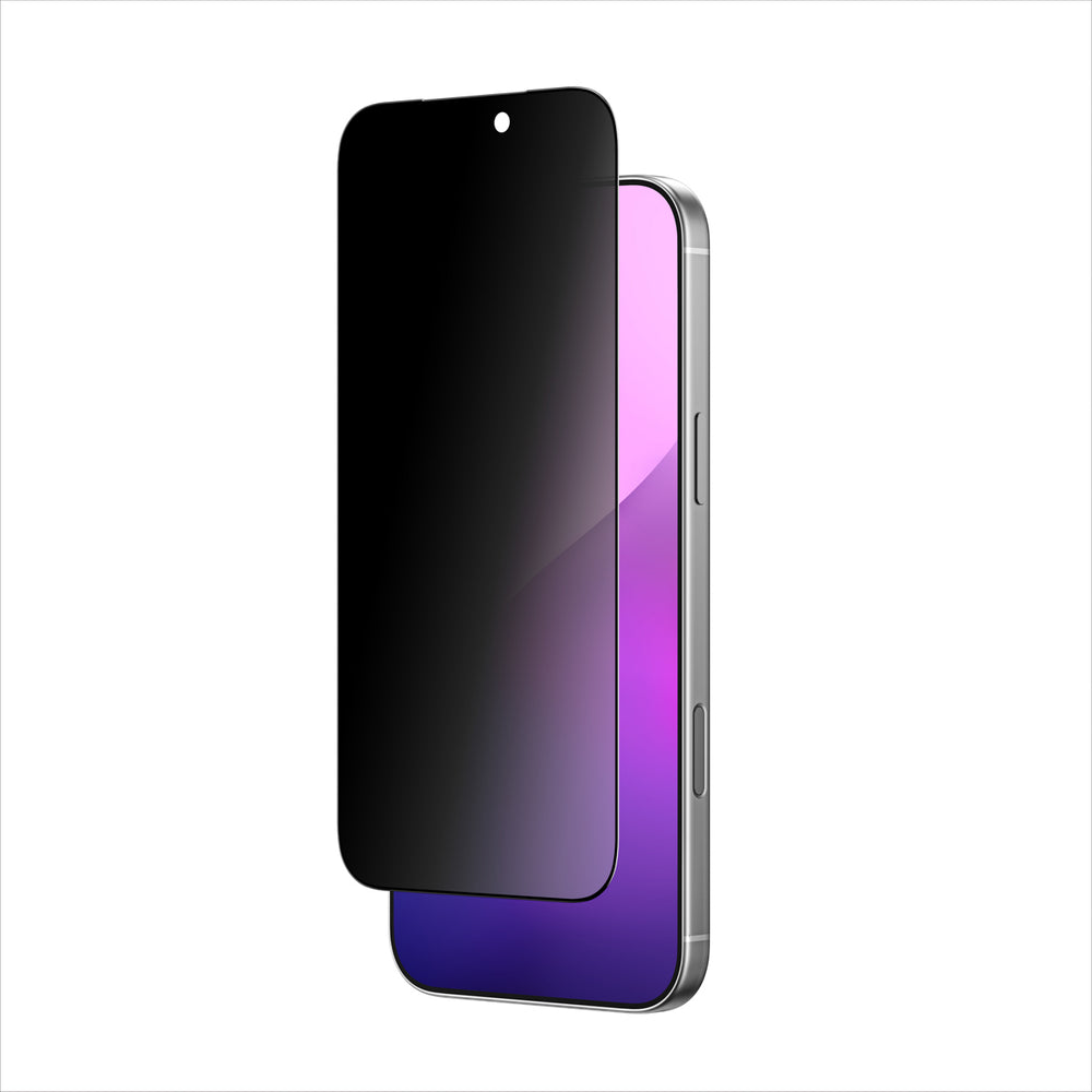 AmazingThing Radix Privacy temperet glas til iPhone 17 Pro Max