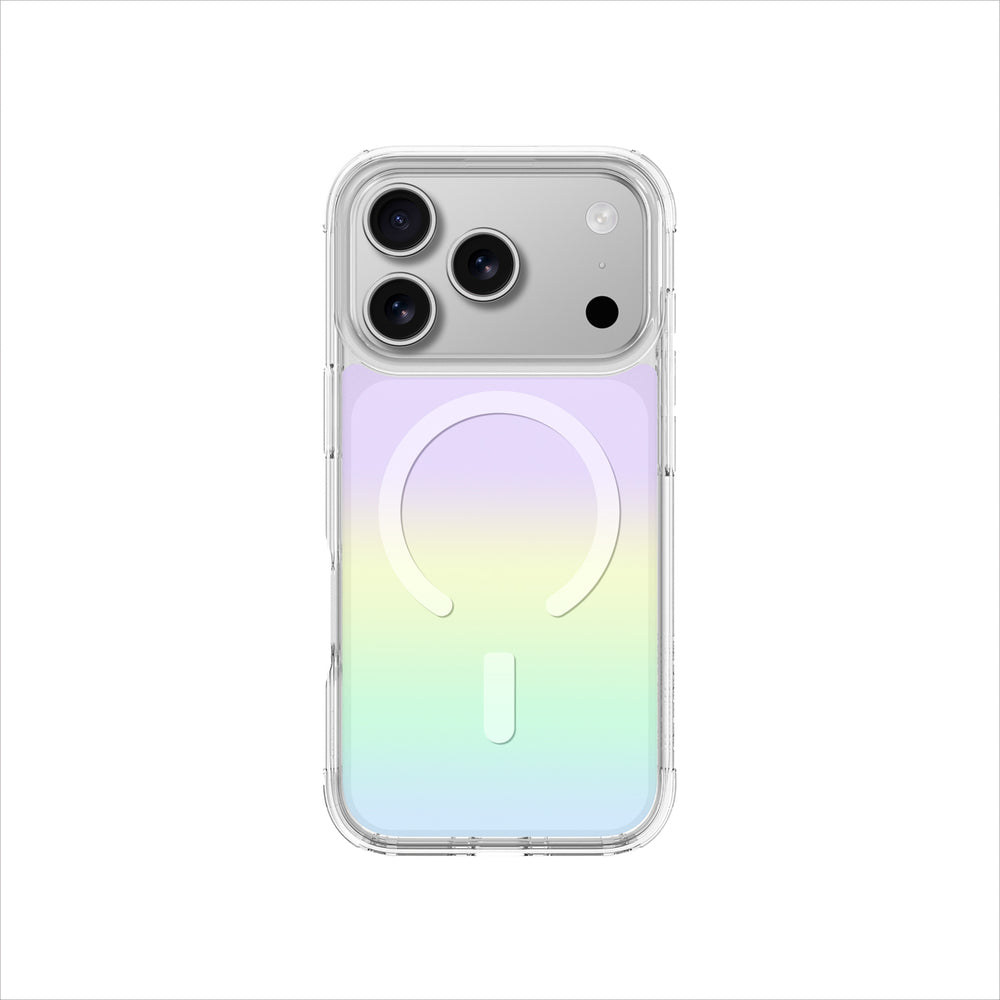 AmazingThing Minimal Mag case til iPhone 17 Pro kompatibel med MagSafe rainbow - flerfarvet