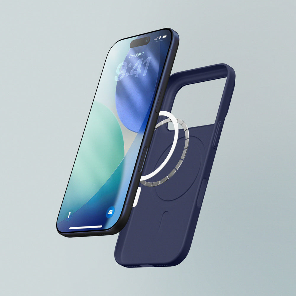 AmazingThing Minimal Air Case til iPhone 17 Pro Max Kompatibel med MagSafe - Blå