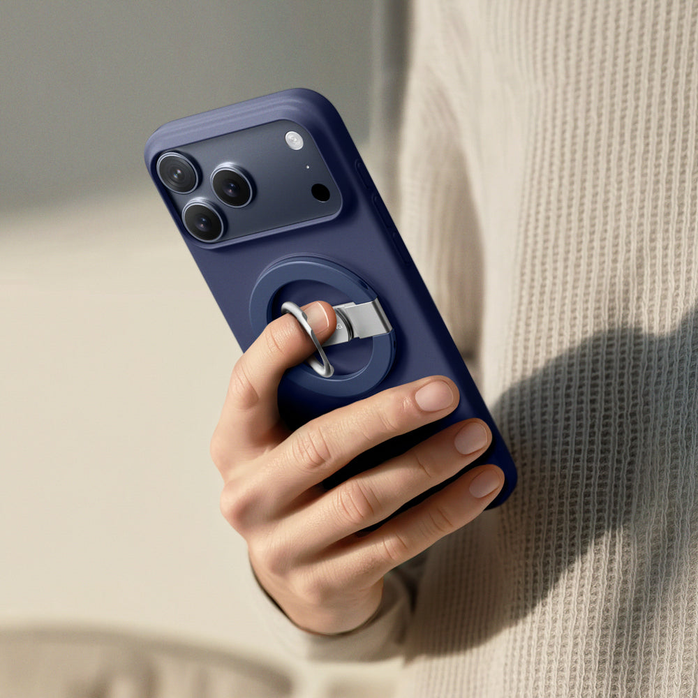 AmazingThing Minimal Air Case til iPhone 17 Pro Max Kompatibel med MagSafe - Blå