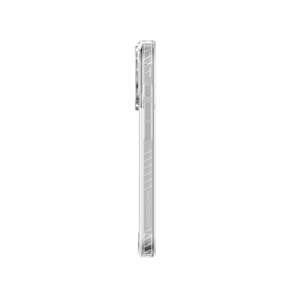 AmazingThing Titan Pro Case for iPhone 17 Pro Max Compatible with MagSafe - Clear