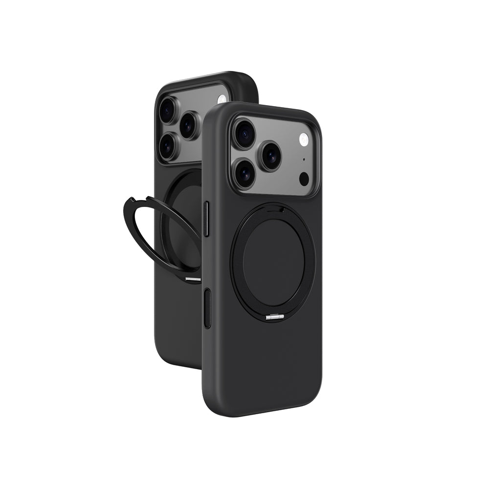 AmazingThing Cloudie iPhone 17 Pro Max Case med Stativ - sort