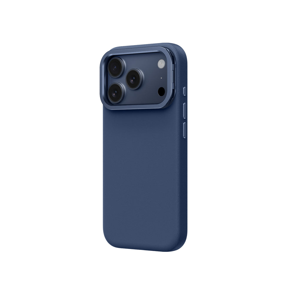 AmazingThing Glamour iPhone 17 Pro Max Case med Stativ - Blå