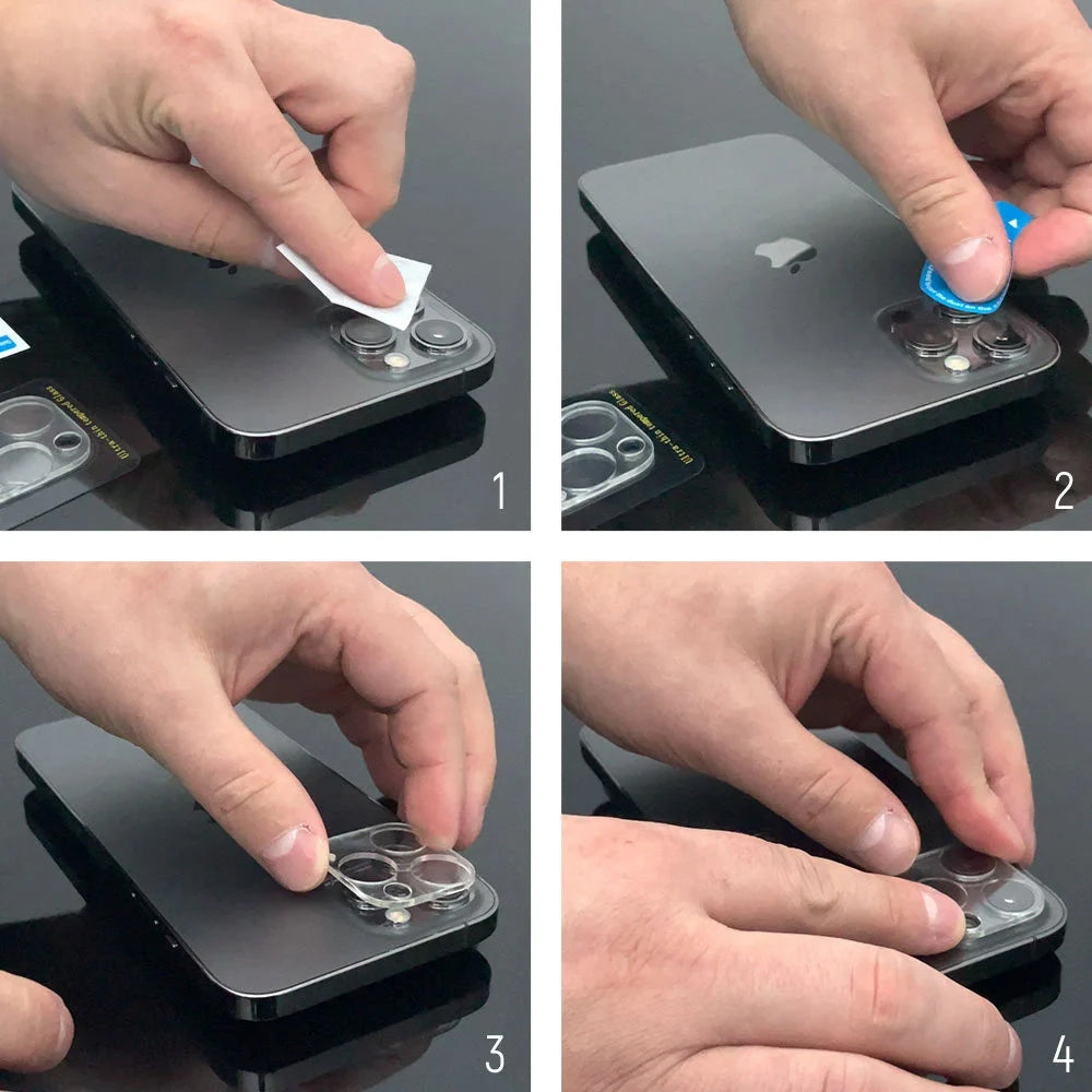 Sort Wozinsky Full Camera Glass til Samsung Galaxy Z Fold 7, Sæt af 2