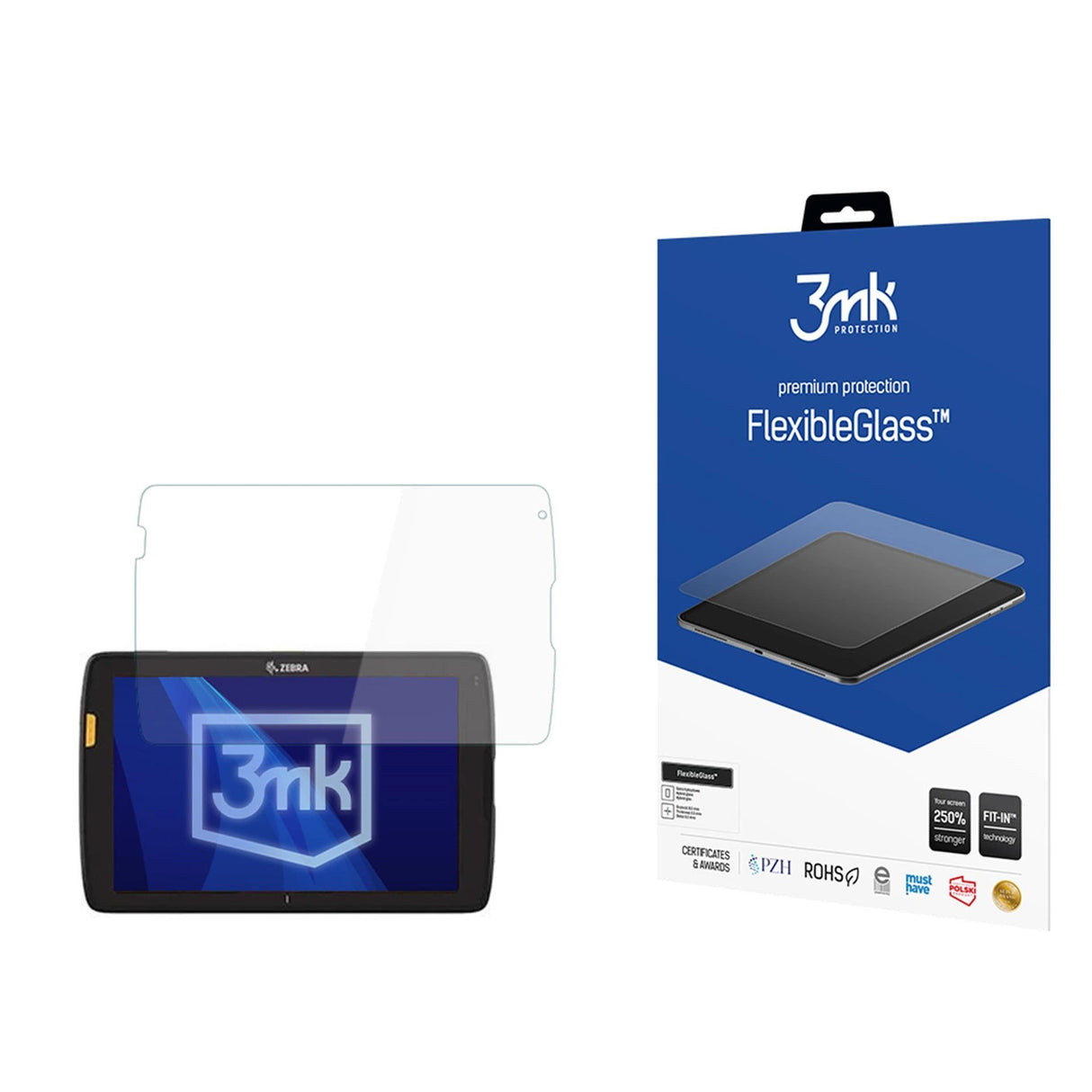 Hybridglas 3mk FlexibleGlass til Zebra ET40 / ET45 8