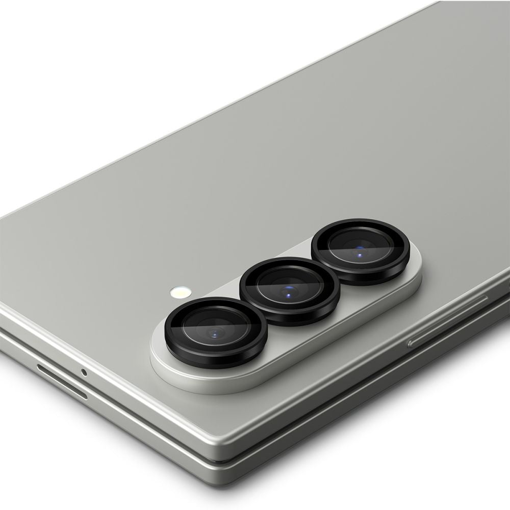 Spigen Optik Pro HD Glas.TR EZ Fit 2-pakke Kamera beskytter til Samsung Galaxy Z Fold 7 - sort