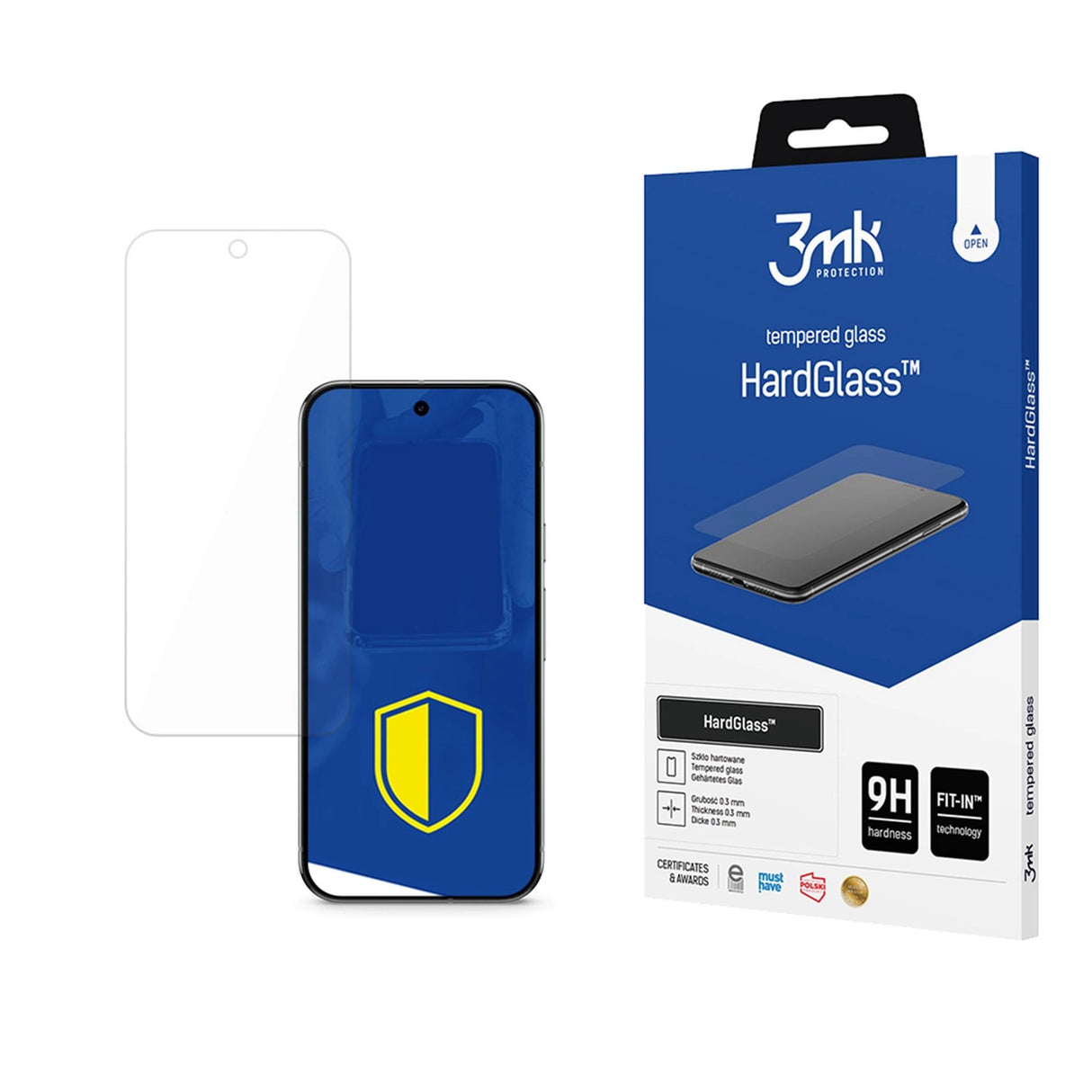 3mk HardGlass tempereret glas til Google Pixel 10 / 10 Pro