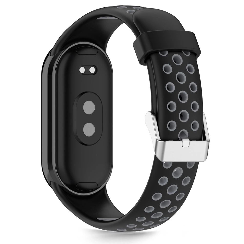 Tech-Protect IconBand Air Strap til Xiaomi Smart Band 8 / 9 / 10 / NFC - sort og grå