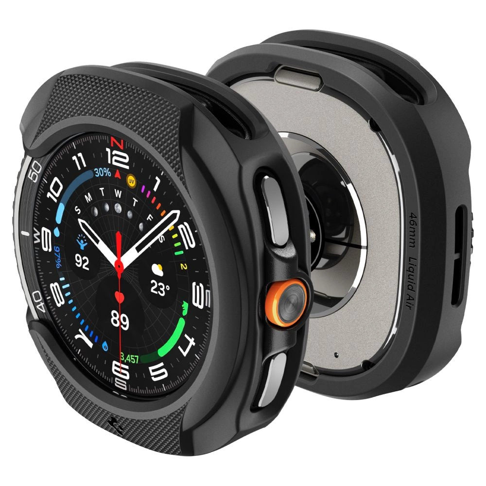 Spigen Liquid Air Case for Samsung Galaxy Watch 8 Classic 46mm - Black
