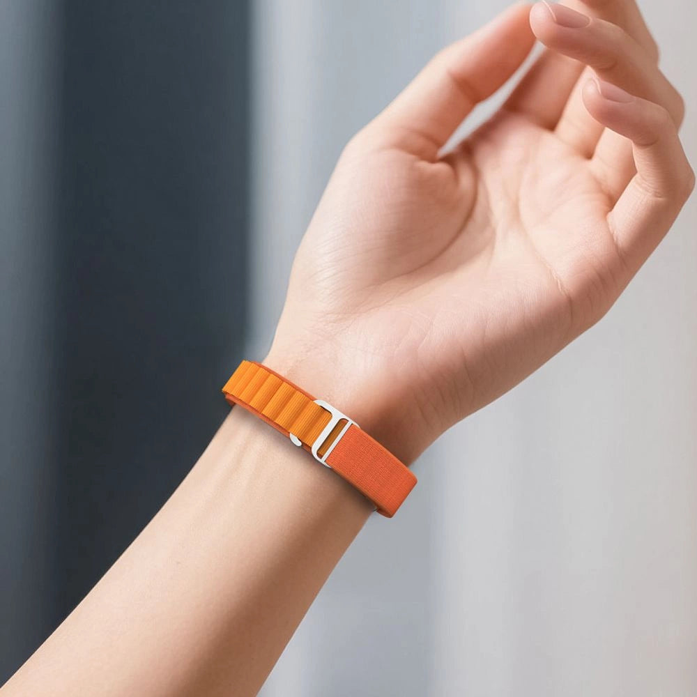 Tech-Protect Nylon Pro Strap til Xiaomi Smart Band 8 / 9 / 10 / NFC - Grøn