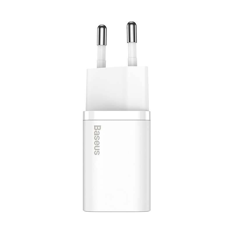 Baseus Super Si Quick Charger 1C 20W (hvid)