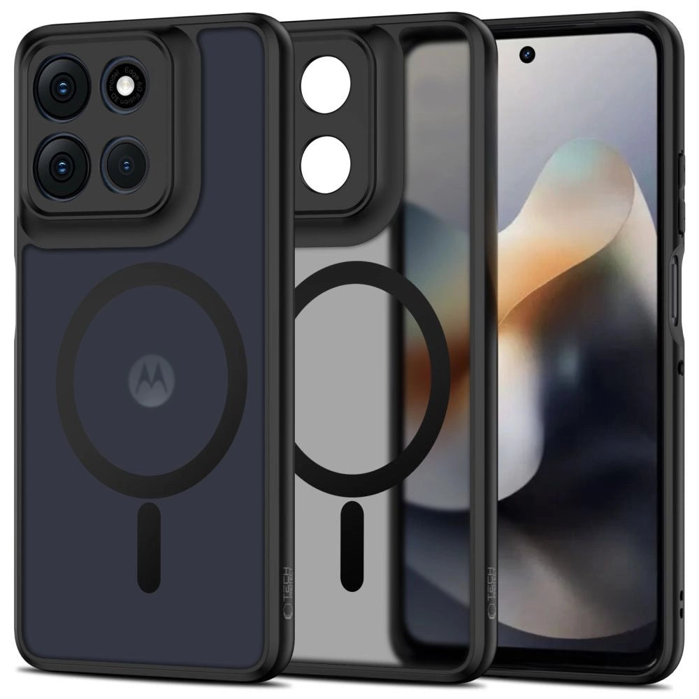 Tech-Protect MagMat MagSafe Case til Motorola Moto G56 5G - Matte Black