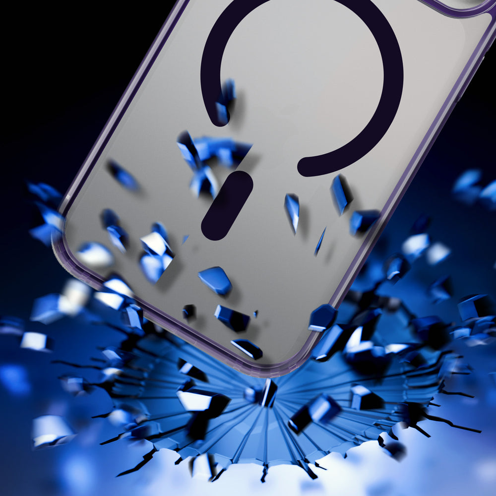 3mk Frosty MagCase til iPhone 17 Pro - lilla