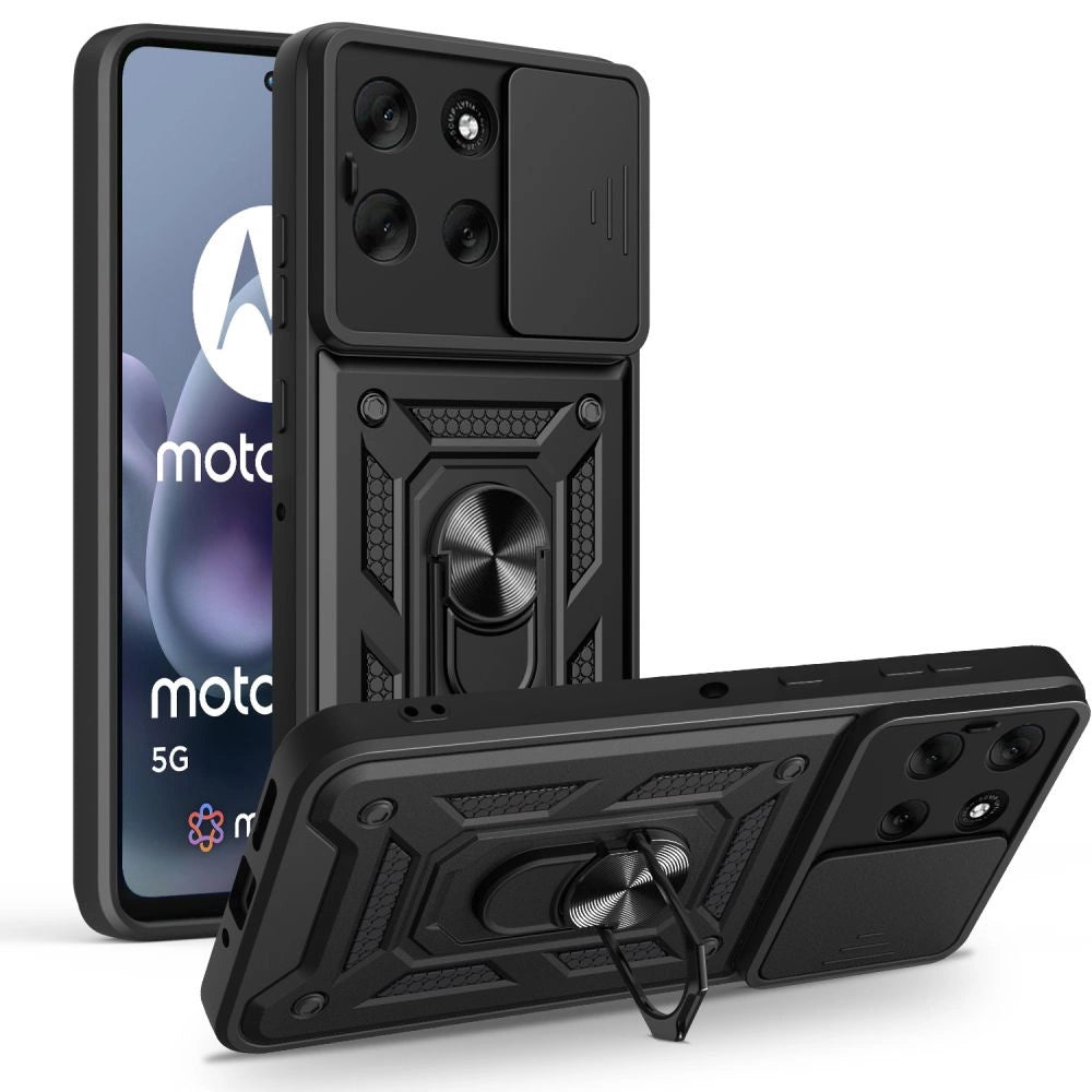 Tech-Protect CamShield Pro Case til Motorola Moto G86 5G - sort