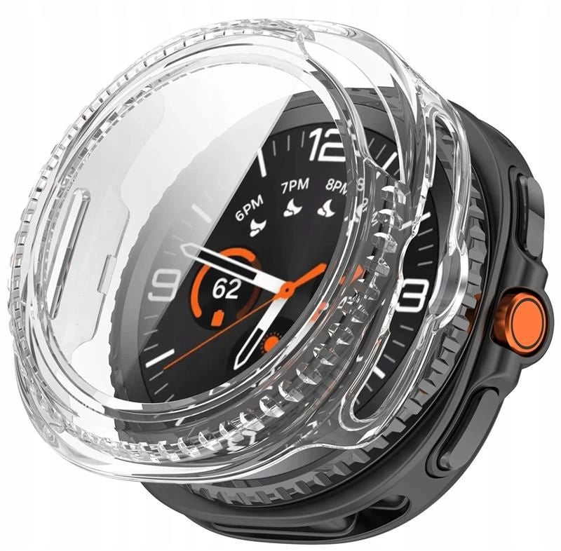 Tech-Protect Defense Case til Samsung Galaxy Watch 8 46 mm - gennemsigtigt