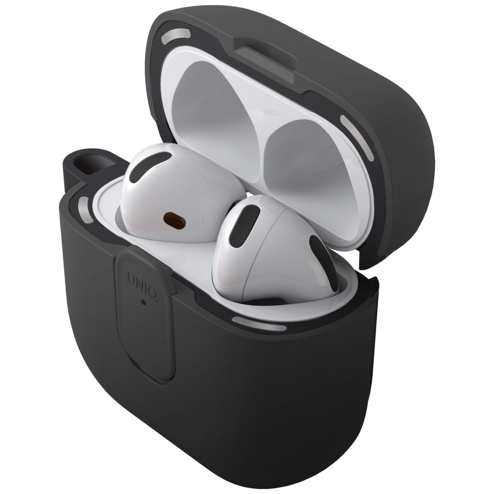 Uniq Clyde Lock Case til AirPods 4 - sort