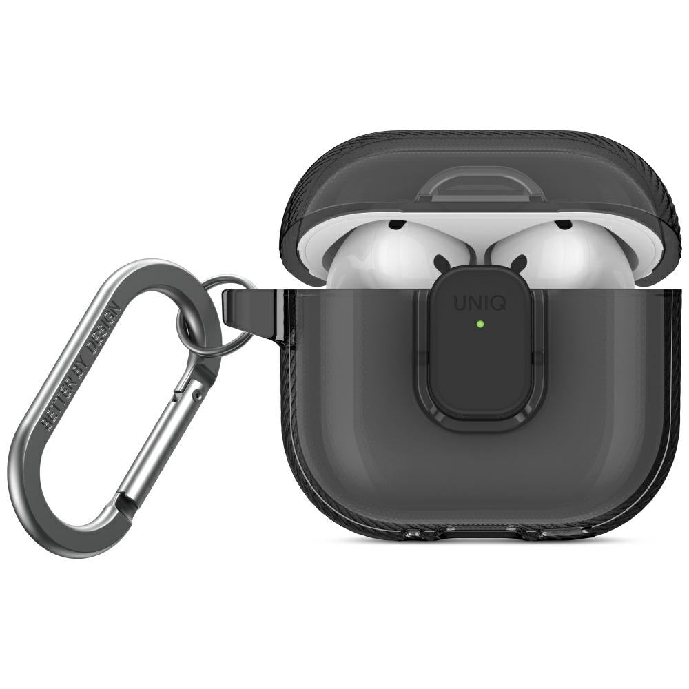 Uniq Glase Pro Case til AirPods 4 - sort