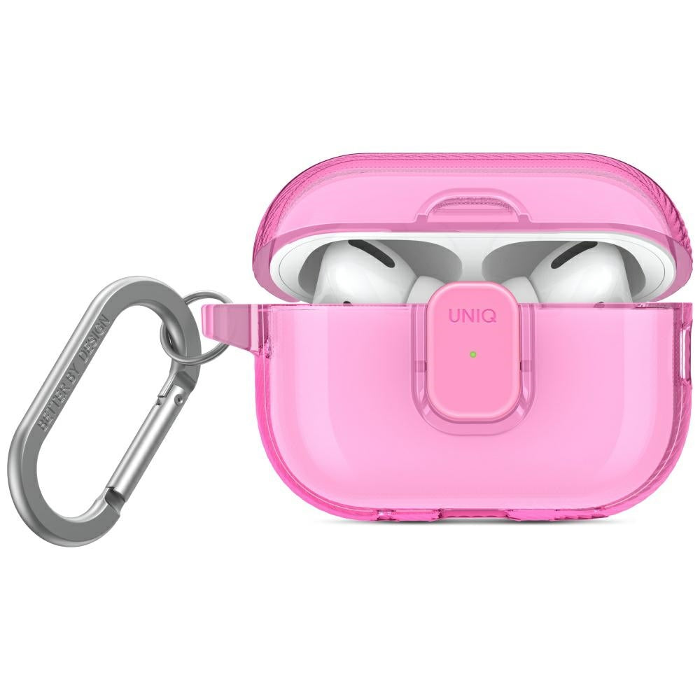 Uniq Glase Pro Case til AirPods Pro 2 - Pink