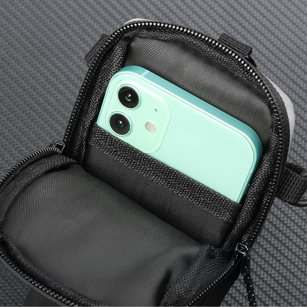 Wozinsky WSDB-B-armbånd telefonpose til løb - sort