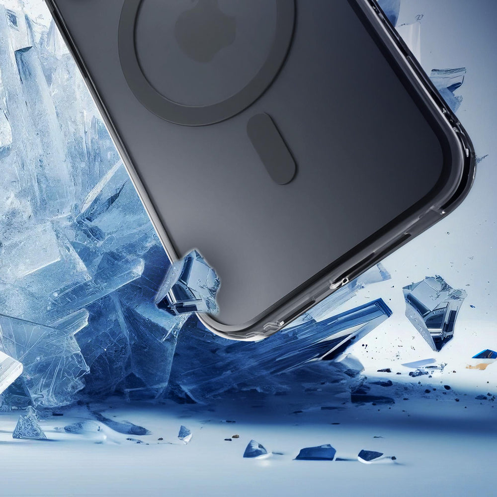 3mk Frosty MagCase til iPhone 17 Air - sort