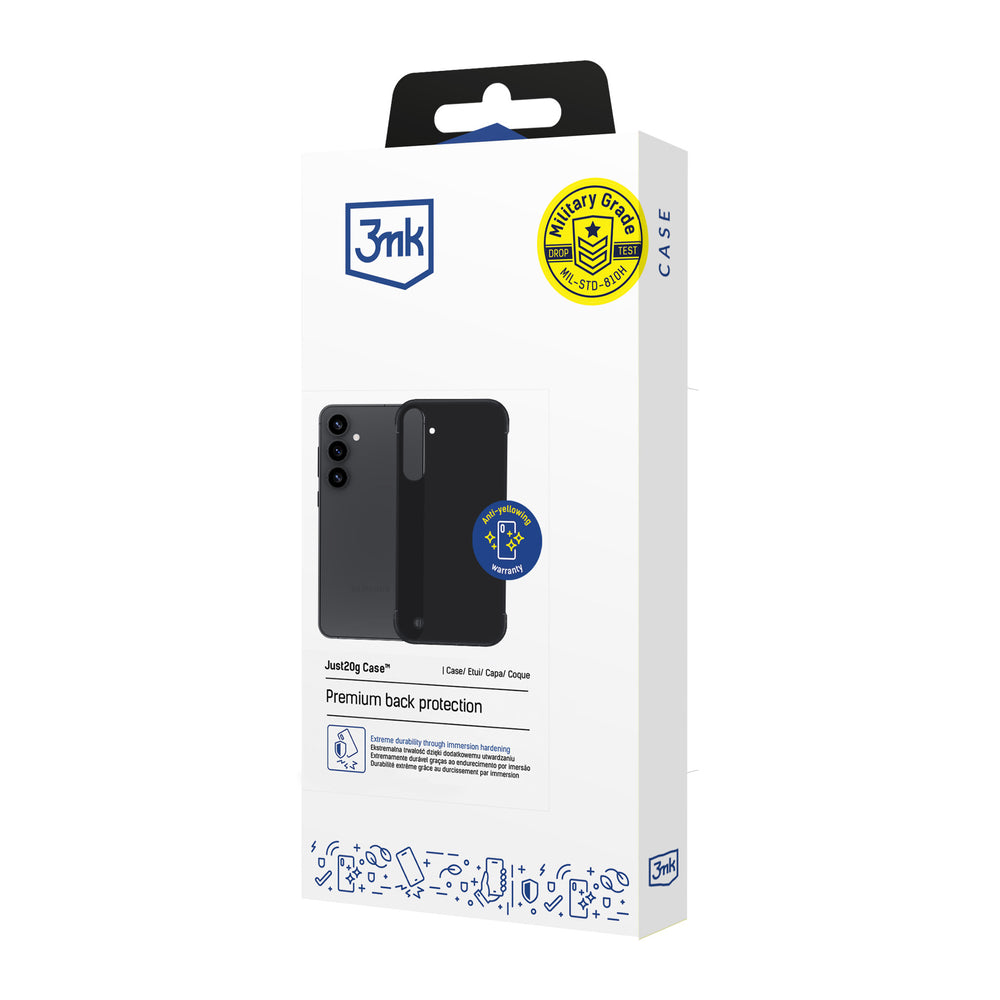 3mk Just20g Matt Case til Samsung Galaxy S25+ - Matte sort