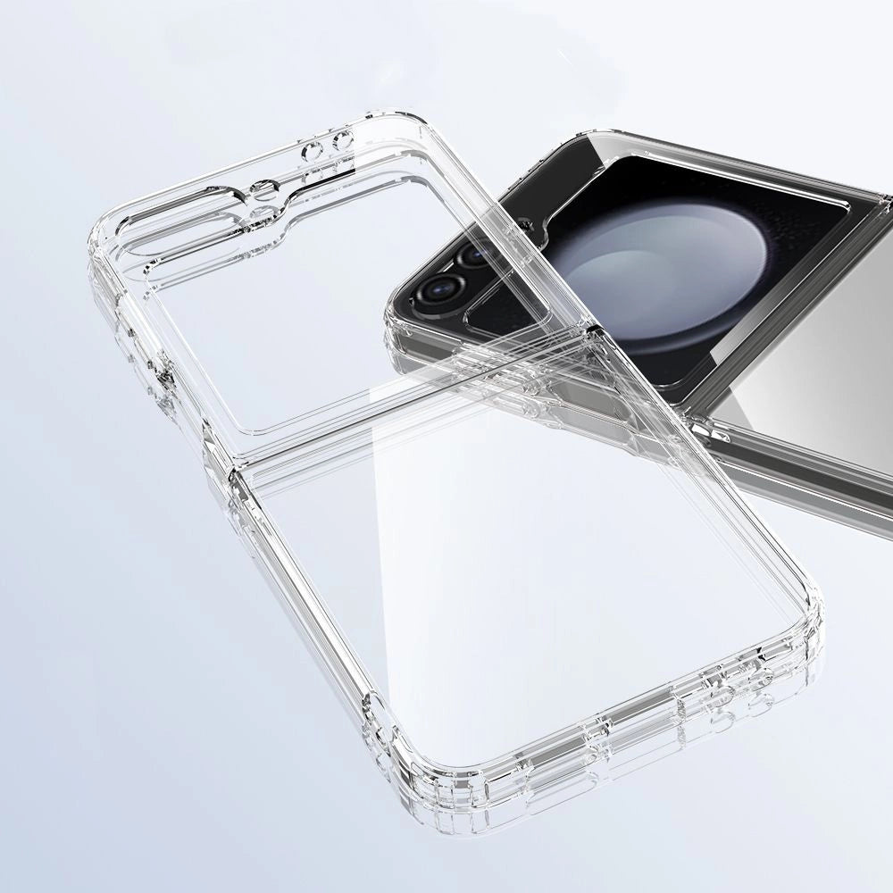 Tech-Protect FlexAir Hybrid Case for Samsung Galaxy Z Flip 6 / 7 FE - Transparent