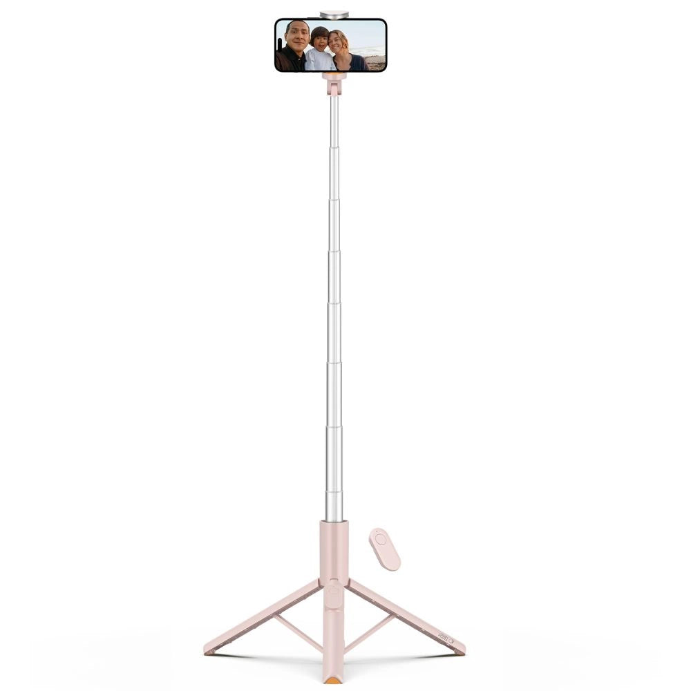 Selfie Stick Tech-Protect L09S med Stativ - Pink