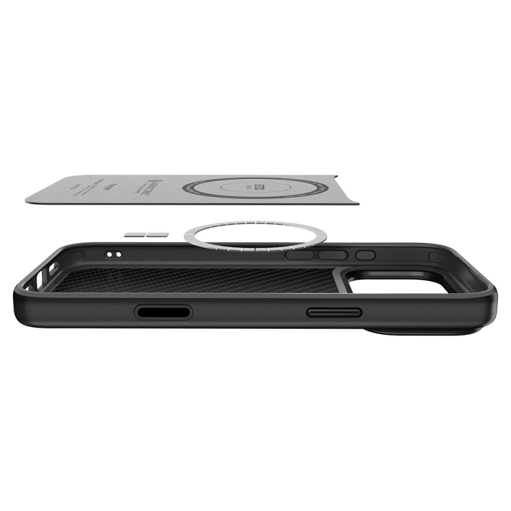 Spigen Enzo Aramid "T" MagSafe case for iPhone 17 Pro Max - black