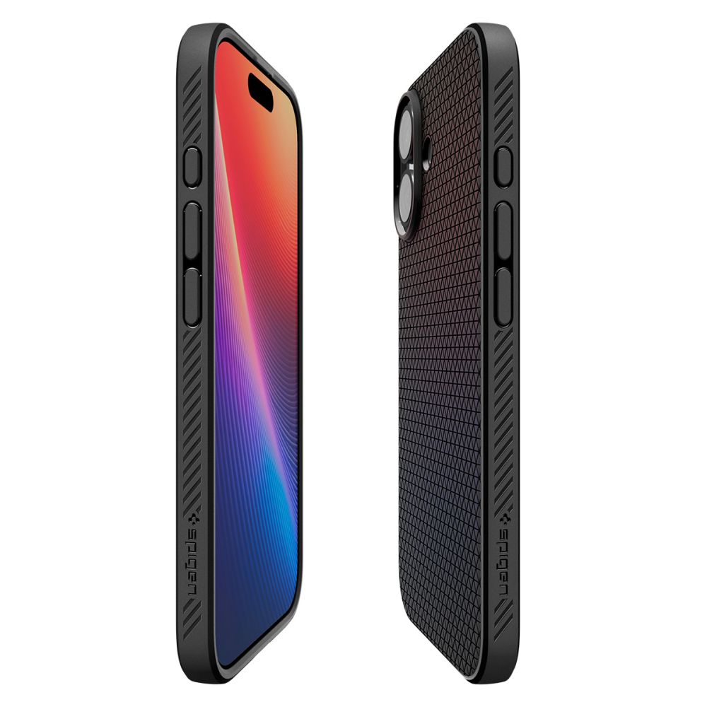Spigen Liquid Air Case for iPhone 17 - Matte Black