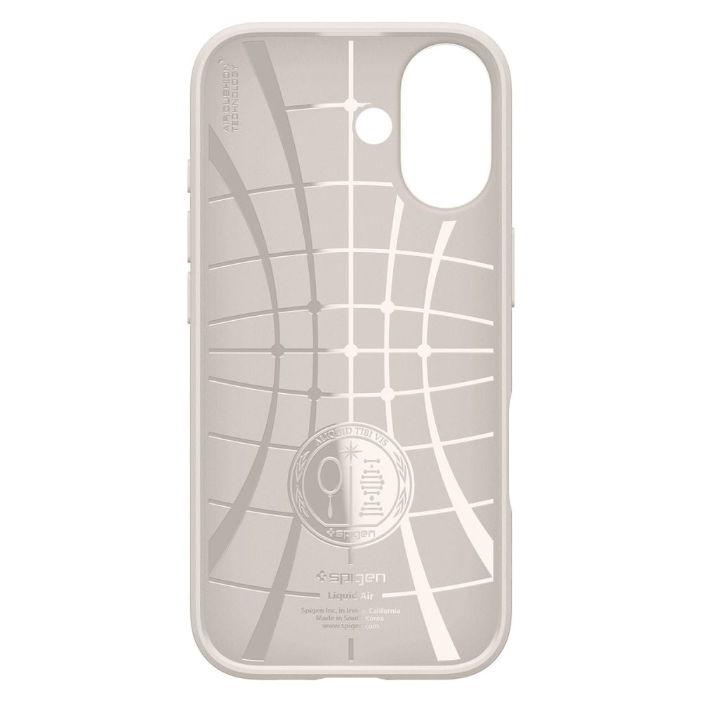 Spigen Liquid Air case for iPhone 17 - titanium