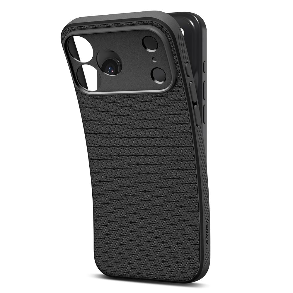 Spigen Liquid Air Case for iPhone 17 Pro - Matte Black